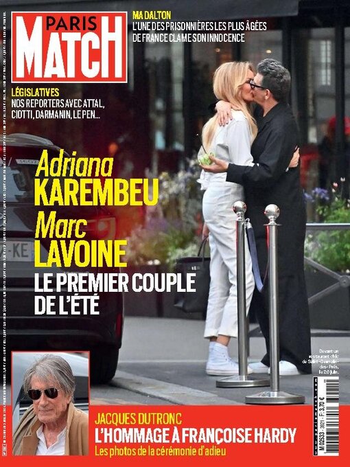 Title details for Paris Match by Lagardere Media News - Available